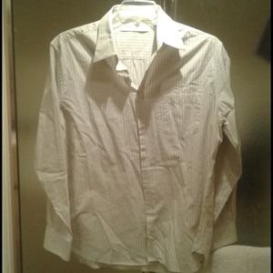 Perry Ellis button down dress shirt long sleeve L